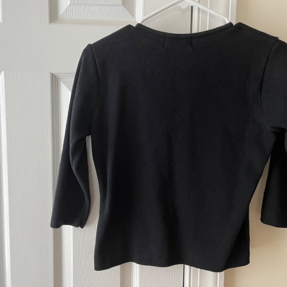 ACX Black Cardigan, Size Medium - Picture 3 of 6